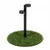 LED solarna lampa 2xLED/1W/3,7V 1200 mAh 55 cm IP65 crna
