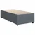 Vidaxl Box spring postelja z vzmetnico temno siva 100x200 cm žamet
