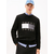 Tommy Jeans Pulover temno siva/črna/bela