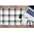 Decormat Podloga za pisalno mizo Plaid pattern 100x50 cm