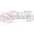 Set vanjskih sofa s jastukom 7 pcs Prirodna i krem