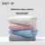 GGT Set peškira, 36x73cm, 2 komada, Roze-sivi