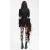 Žensko krilo DEVIL FASHION - Black and Red Gothic Punk - SKT210