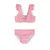 MINOTI Bikini oranžna/roza/bela