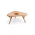 Hanah Home klub sto Alba 95, 95 cm, hrast