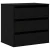 Ormar s ladicama Crna 61 x 41 x 58 cm Konstruirano drvo