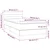 Krevet box spring s madracem LED tamnosmeđi 80 x 200 cm tkanina