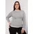 Trendyol Curve Ženska bluza Tbbaw26Af00040, Siva