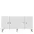 HANAH HOME Komoda Simple 150 White Gold