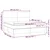 Vidaxl Box spring postelja z vzmetnico temno modra 200x200 cm žamet