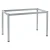 STEMA Kovinski okvir mize NY-A057/O. Ima okroglo nogo s premerom 5 cm. Dimenzije 76x76x72,5 cm. Siva.