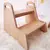 Hanah Home Dečija stolica Steps, 38x38x41 cm, Braon