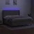 Vidaxl Box spring postelja z vzmetnico LED taupe 180x200 cm blago