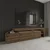 Hanah Home TV komoda Beeliz, 192 cm, antik / orah
