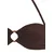 LASCANA Bikini zgornji del  temno rjava