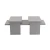 Hanah Home Klub sto Sanctuary, 110x41.5x45cm, Sivi
