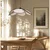 Luster na sajli MARGARET 1xE27/40W/230V crna/bež