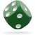 Kockice Oakie Doakie Dice D6 16 mm Solid - Green (12)