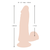 Nature Skin Bendable RC Vibrator with Balls Skin