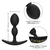 California Exotics Boundless 2X Teardrop Plug Black