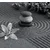 Fototapeta črno-bel Zen vrt - 294x270