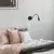 Opviq Reading 3246 Zidna lampa, Crna