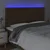 Vidaxl LED posteljno vzglavje temno zeleno 160x5x118/128 cm blago