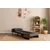 ATELIER DEL SOFA Sofa-krevet sa 1 sedaljkom Cosmo Single Dark Grey