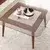 Hanah Home Klub sto Smart 80x40x80cm Bronzani