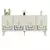 Hanah Home Konzola Viola, 150x79x40 cm, Bela