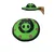 Havhav 1044 GreenBlack Dog Toy