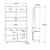 Hanah Home Komoda RE7-W, 120x205x35.5 cm, Prljavo bela