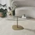 Hanah Home Klub sto Soho 85x40x67cm Providno-Zlatni