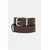Usnjen pas Calvin Klein moški, črna barva, LV04D7016G