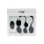 KOMPLET Rimba Rimini Black