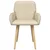 Trpezarijske stolice 2 pcs Tkanina Krem 56,5 x 50 x 87,5 cm