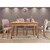 HANAH HOME Trpezarijski set Santiago Atlantic Stone