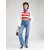 LEVIS  Kavbojke RIBCAGE, modra