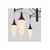 Opviq luster 4037-6, LED 27 W, višebojni
