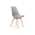 MODERNHOME Trpezarijske stolice set 4 kom Filipo light grey 2