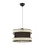 Opviq Luster Halo, 40x40cm, Antracit-beli