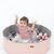 WALLXPERT Ogradica sa lopticama 90 Katlanir Top Havuzu Pink