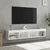 TV ormarići s LED svjetlima 2 kom bijeli 80x30x30 cm