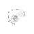 Rabalux Zidna lampa Fran, E27 1x40W, D12cm
