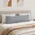 Jastučići za sofu 2 pcs Svijetlo siva 145 x 40 cm tkanina