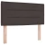 Vidaxl Postelja boxspring z vzmetnico Temno rjava 90 x 190 cm