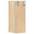 vidaXL Viseča omarica sonoma hrast 20x29,5x60 cm inženirski les