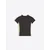 Bershka Majica  siva / antracit / bela