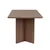 Nordure Trpezarijski sto, 180x75x90cm, Braon