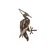 Aberto Design Dekorativna figura Bird On The Branch 10, 22x40 cm, 1.5 mm